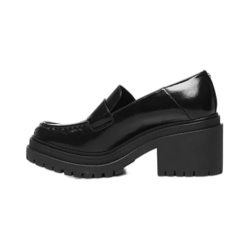 Michael Michael Kors Round Toe Block-Heel Loafers