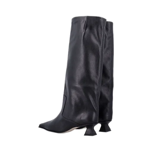 Miista Effie Sculptural Heel Boots