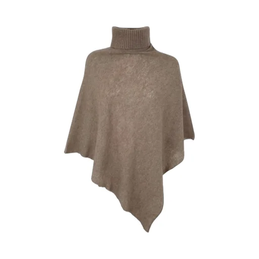 Mirror In The Sky Polo Neck Poncho