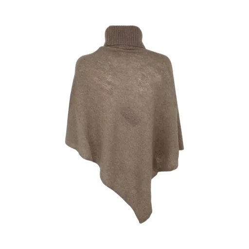 Mirror In The Sky Polo Neck Poncho