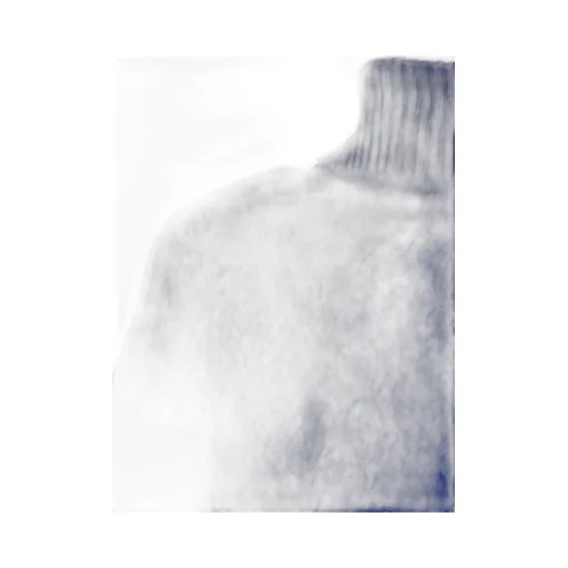 Mirror In The Sky Polo Neck Poncho