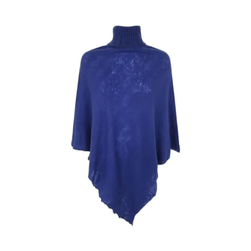 Mirror In The Sky Polo Neck Poncho