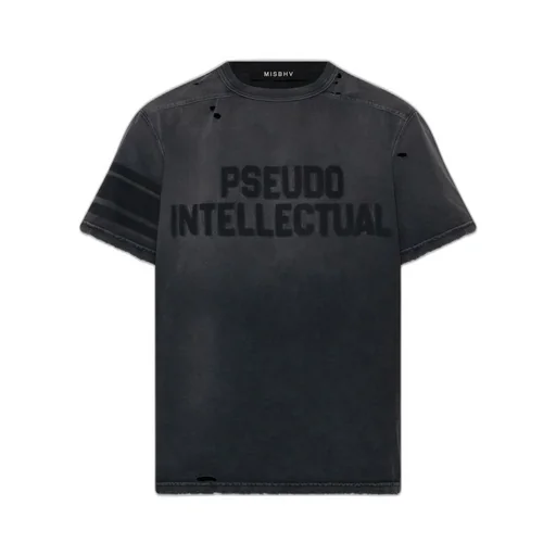 Misbhv Printed Distressed T-Shirt
