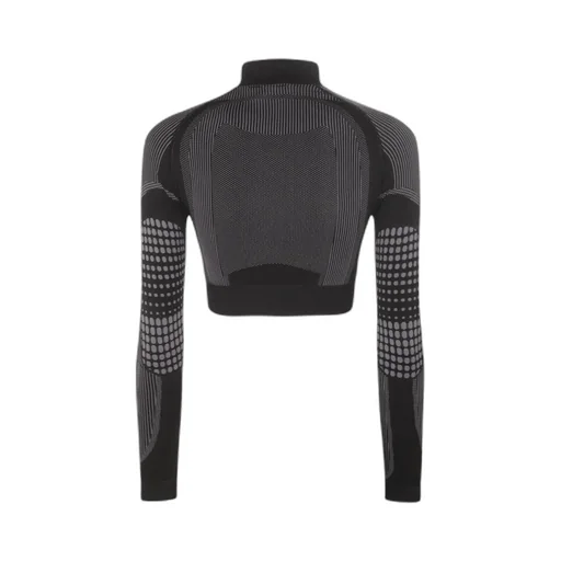 Misbhv Sport Europa Cropped Quarter-Zipped Top