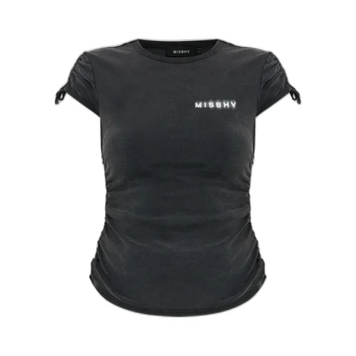 Misbhv Logo Printed Crewneck T-Shirt