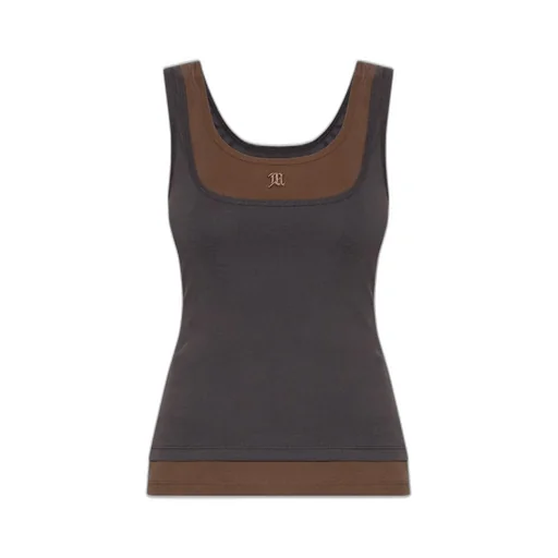 Misbhv Double Layered Knitted Top
