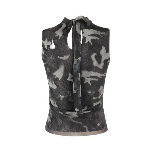 Misbhv Camo Mesh Tank Top
