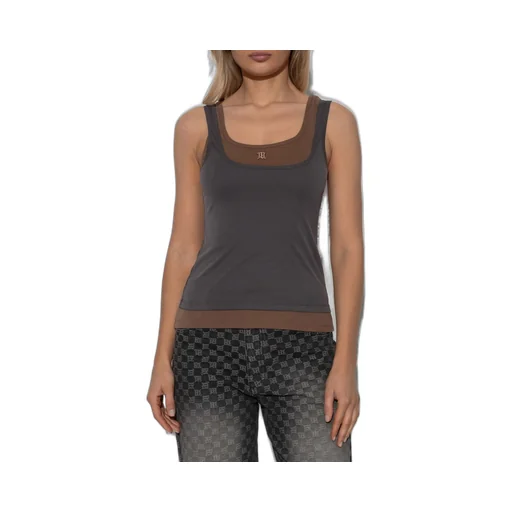 Misbhv Double Layered Knitted Top