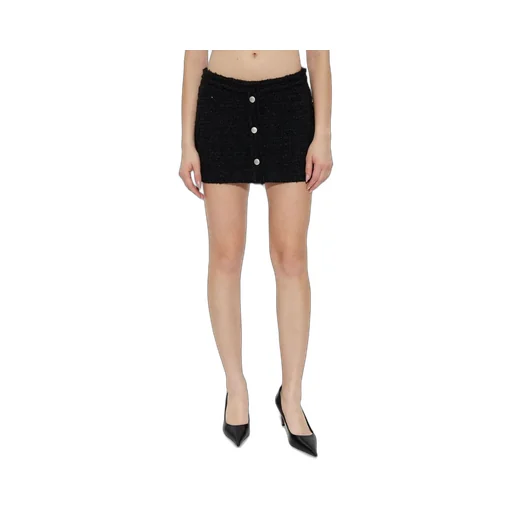 Misbhv Tweed Mini Skirt