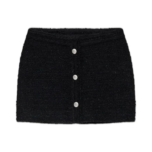 Misbhv Tweed Mini Skirt