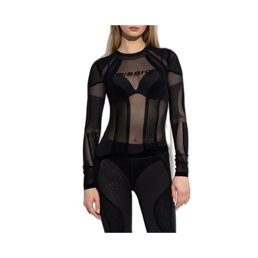 Misbhv Flock Mesh Sport Long-Sleeved Top