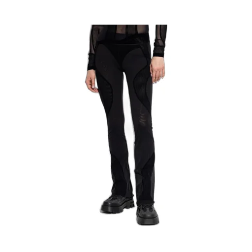 Misbhv Flock Mesh Sport Flared Pants