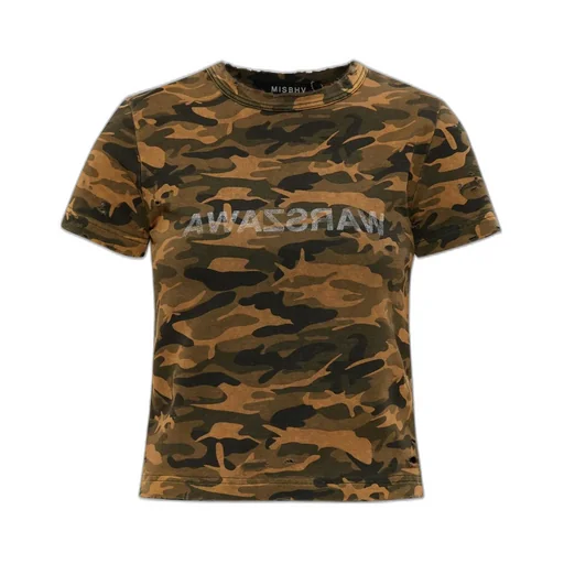 Misbhv Warszawa Camo Small Fit T-Shirt