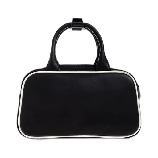 Misbhv Logo Printed Zipped Tote Bag