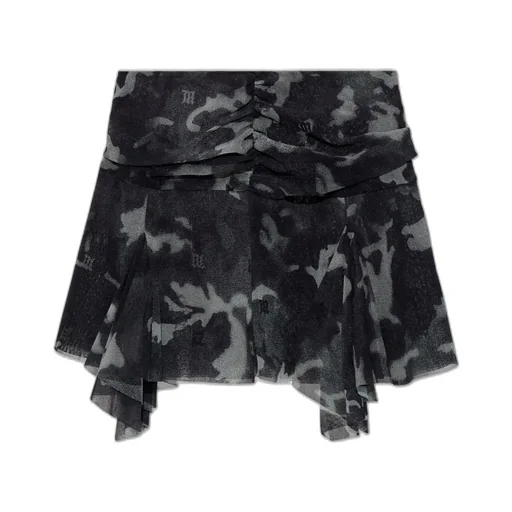 Misbhv Camo Mesh Mini Skirt