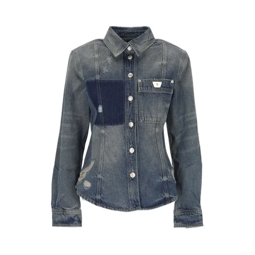 Misbhv Distressed Denim Shirt