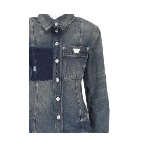 Misbhv Distressed Denim Shirt