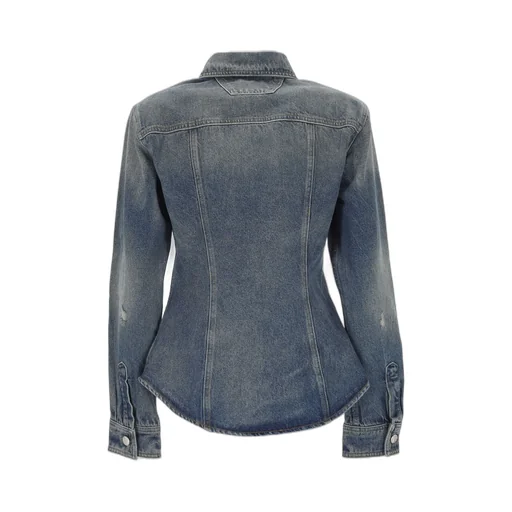 Misbhv Distressed Denim Shirt