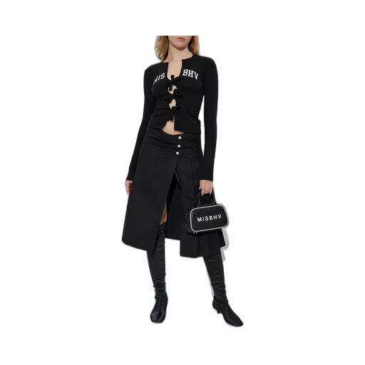Misbhv Pleated Midi Skirt