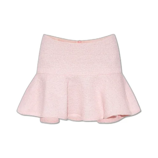 Misbhv Paris Flared Tweed Mini Skirt