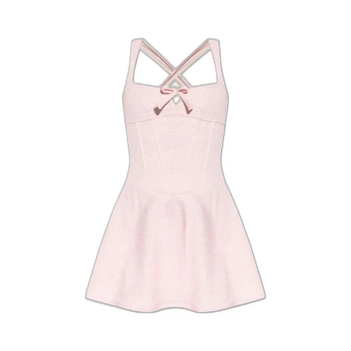 Misbhv Paris Tweed Corset Mini Dress