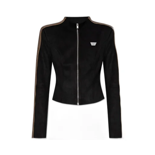 Misbhv Logo Plaque Zip-Up Jacket