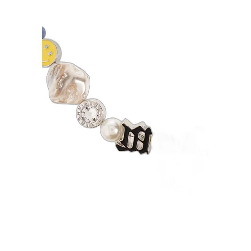 Misbhv Embellished Logo Charm Choker