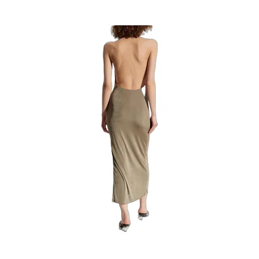 Misbhv Cowl Neck Backless Dress