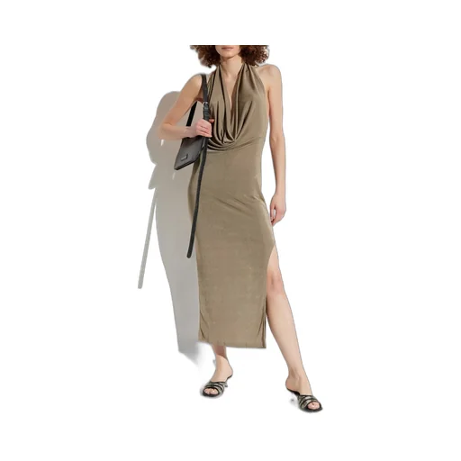 Misbhv Cowl Neck Backless Dress