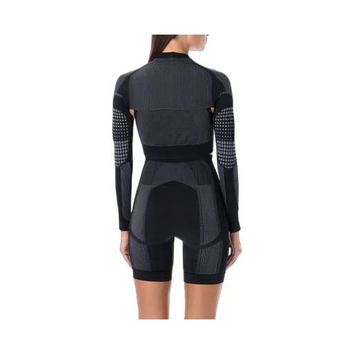 Misbhv Long-Sleeved Cropped Stretched Top
