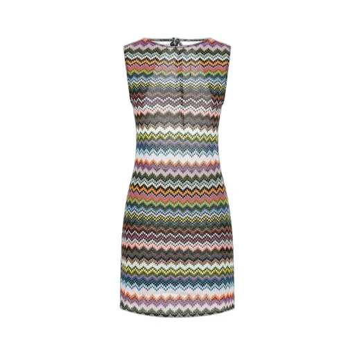 Missoni Zigzag Knitted Mini Dress