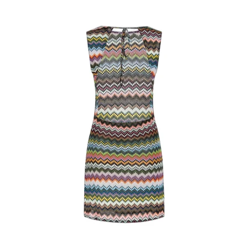 Missoni Zigzag Knitted Mini Dress