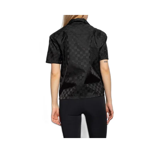 Misbhv Monogram Printed Short-Sleeved Shirt
