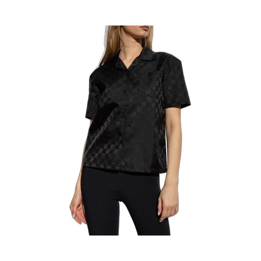 Misbhv Monogram Printed Short-Sleeved Shirt