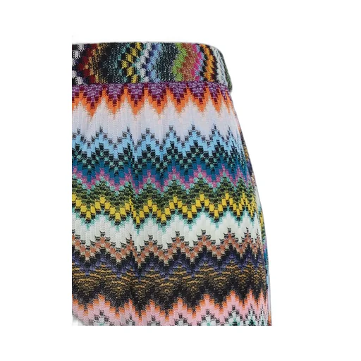 Missoni Pixel-Effect Zigzag Beach Cover-Up Trousers
