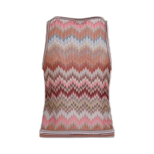 Missoni Snake-Pattern Sleeveless Top