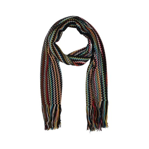 Missoni Fringed Knitted Scarf
