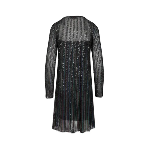 Missoni Lurex Long-Sleeved Short Dress