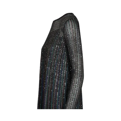 Missoni Lurex Long-Sleeved Short Dress