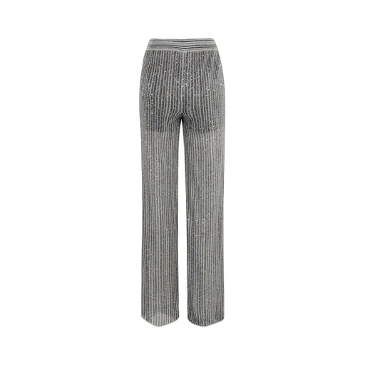 Missoni Sequins Embellished Elastic Waist Long Trousers