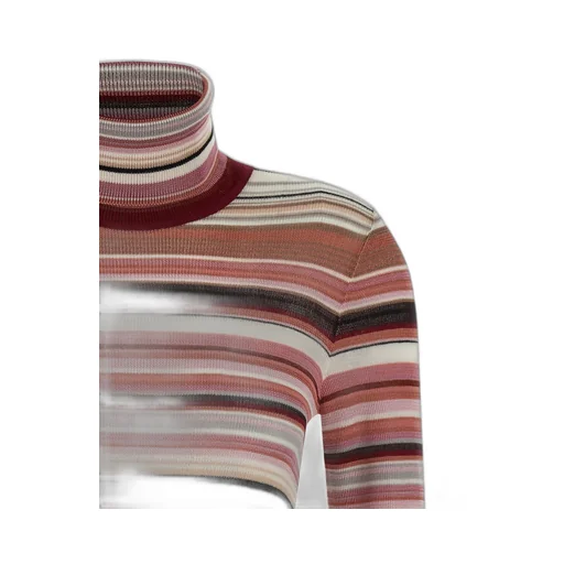 Missoni Striped Turtleneck Jumper
