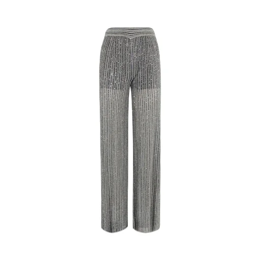 Missoni Sequins Embellished Elastic Waist Long Trousers