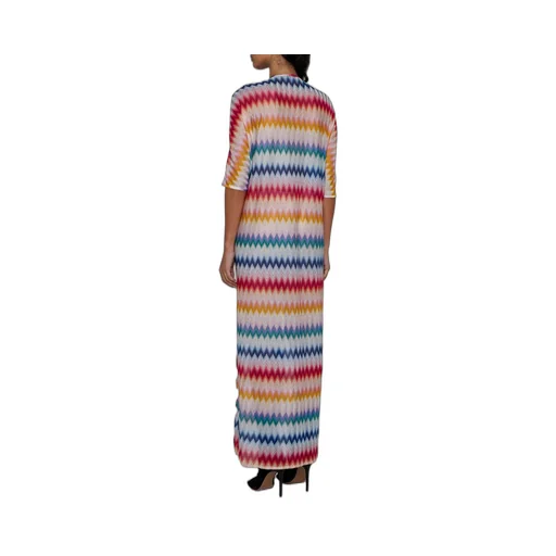 Missoni Zigzag Printed Long Cover-Up Dress