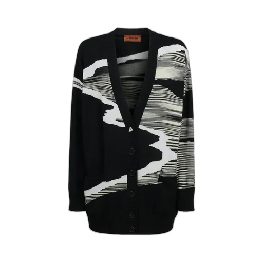 Missoni Slub Inlay Knitted Cardigan
