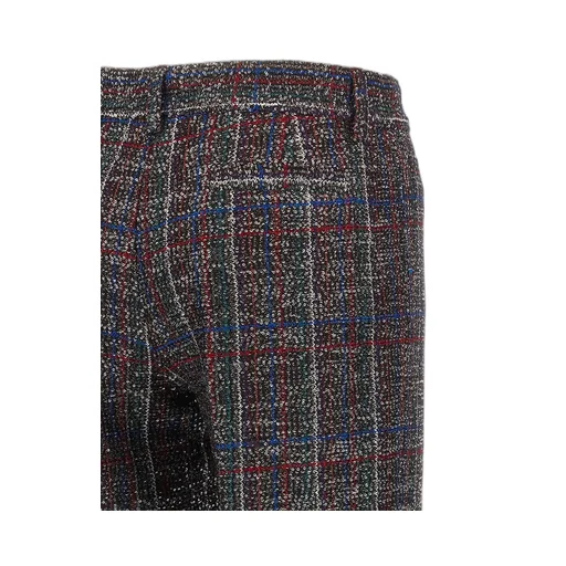 Missoni Sequin Embellished Tartan Pants