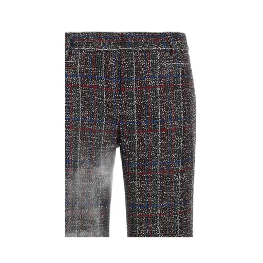 Missoni Sequin Embellished Tartan Pants