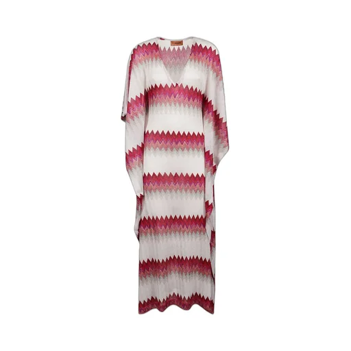 Missoni Zigzag Printed V-Neck Dress