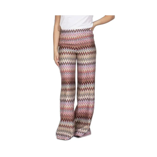 Missoni Zigzag Patterned Straight-Leg Trousers