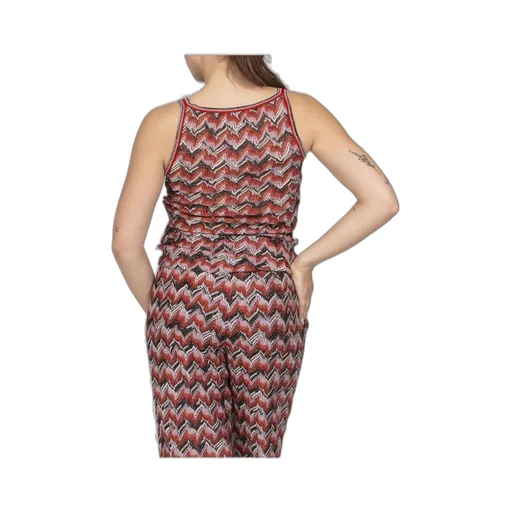 Missoni Swirl Zigzag Knitted Tank Top