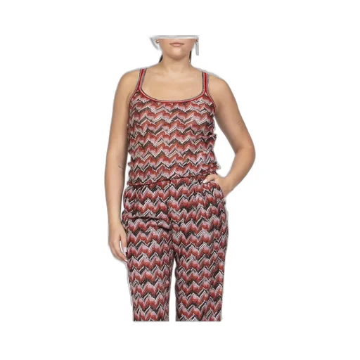 Missoni Swirl Zigzag Knitted Tank Top
